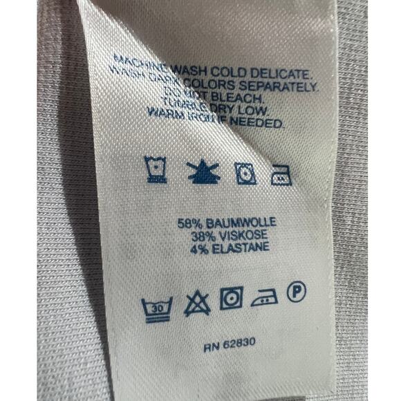 Lands' End Womens 10 Dress Knee Length Sleeveless Purple Iris Floral Stretch - Picture 11 of 12